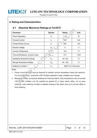 LOPL-E011HA Datasheet Page 3