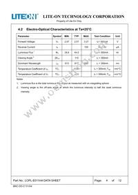 LOPL-E011HA Datasheet Page 4