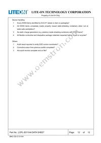 LOPL-E011HA Datasheet Page 12