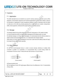 LOPL-E011MA Datasheet Page 10