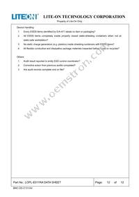 LOPL-E011RA Datasheet Page 12