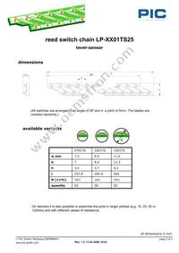 LP-0701TS25 Datasheet Page 2