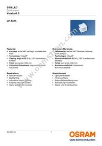 LP A675-N1P2-25-Z Datasheet Cover