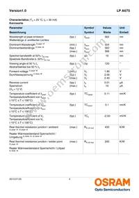 LP A675-N1P2-25-Z Datasheet Page 4