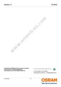 LP A676-L1M2-25 Datasheet Page 19