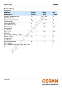 LP A67K-E1G2-25-Z Datasheet Page 3