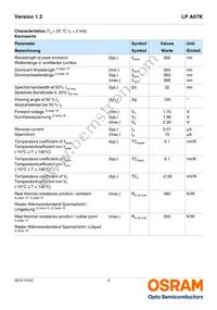 LP A67K-E1G2-25-Z Datasheet Page 4