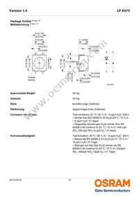 LP E675-P1Q2-25-Z Datasheet Page 10