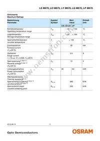 LP M670-G1J1-1-0-10-R18-Z Datasheet Page 3