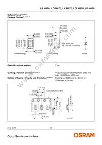 LP M670-G1J1-1-0-10-R18-Z Datasheet Page 9