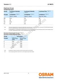 LP M675-M2P1-25-Z Datasheet Page 5