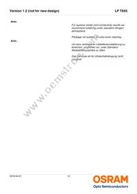 LP T655-Q1R2-25-Z Datasheet Page 12