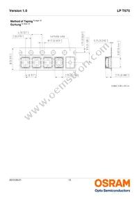 LP T675-N1Q1-25-Z Datasheet Page 13