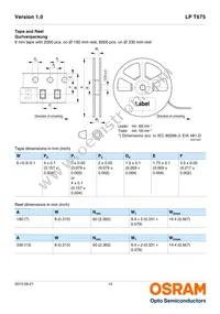 LP T675-N1Q1-25-Z Datasheet Page 14