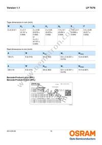 LP T676-L1M2-25 Datasheet Page 16