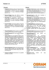 LP T67K-E1G2-25-Z Datasheet Page 18