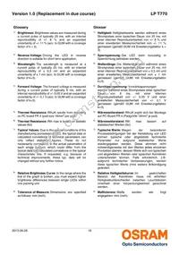 LP T770-G2J2-1-0-10-R18-Z Datasheet Page 18