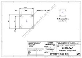 LP0002/01-LI98-0.25 Datasheet Cover