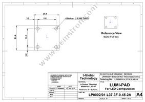 LP0004/01-L37-3F-0.45-2A Datasheet Cover