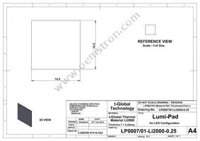 LP0007/01-LI2000-0.25 Datasheet Cover