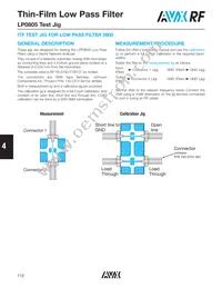 LP0805A3500AW Datasheet Page 3