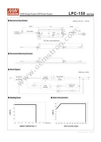 LPC-150-700 Datasheet Page 2