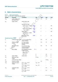 LPC1104UK Datasheet Page 19