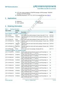 LPC1114FN28/102 Datasheet Page 3