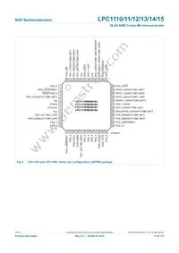 LPC1114FN28/102 Datasheet Page 13