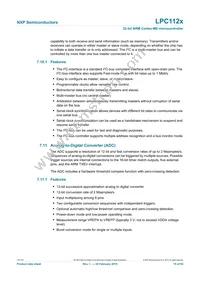 LPC1124JBD48/303QL Datasheet Page 15