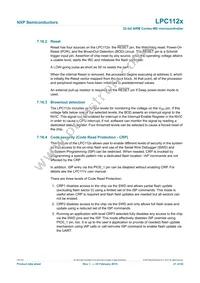 LPC1124JBD48/303QL Datasheet Page 21