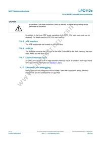LPC1124JBD48/303QL Datasheet Page 22