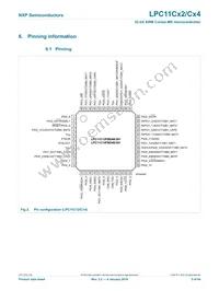 LPC11C12FBD48/301 Datasheet Page 5