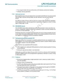 LPC11C12FBD48/301 Datasheet Page 17