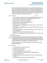 LPC11C12FBD48/301 Datasheet Page 19