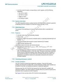 LPC11C12FBD48/301 Datasheet Page 22