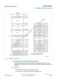 LPC11E12FBD48/201 Datasheet Page 15