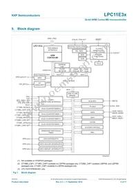 LPC11E37FHI33/501E Datasheet Page 5