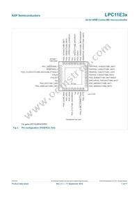 LPC11E37FHI33/501E Datasheet Page 7