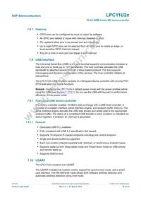 LPC11U24FHI33/301Y Datasheet Page 18