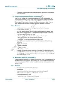 LPC1226FBD64/301 Datasheet Page 22