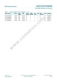LPC1343FHN33 Datasheet Page 4