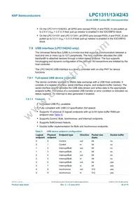 LPC1343FHN33 Datasheet Page 20