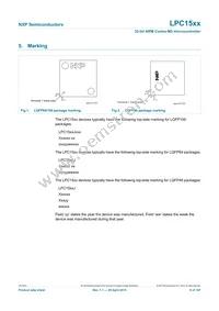 LPC1549JBD100E Datasheet Page 6