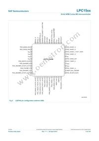 LPC1549JBD100E Datasheet Page 9