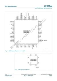 LPC1549JBD100E Datasheet Page 11