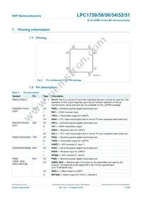 LPC1754FBD80 Datasheet Page 7
