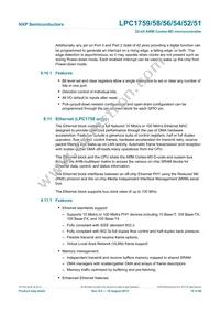 LPC1754FBD80 Datasheet Page 19