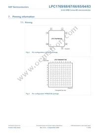 LPC1768FET100Z Datasheet Page 7