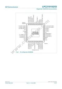 LPC2103FHN48H/6 Datasheet Page 5